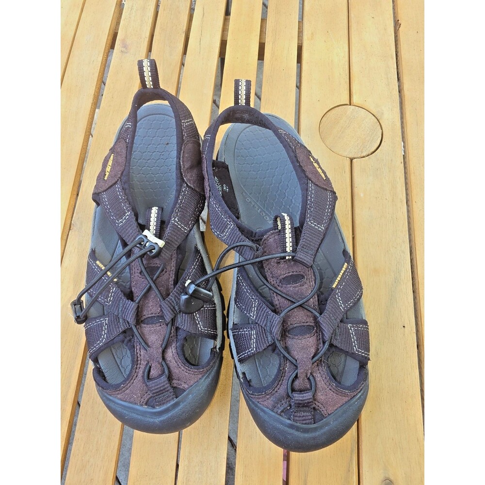 Keen Venice H2 Waterproof Hiking Sandals Blk Sport Athletic Shoes Women's Sz 7.5